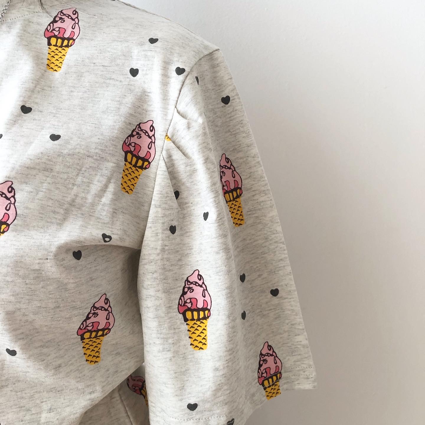 تیشرت وارداتی چاپی بستنی - Image 6