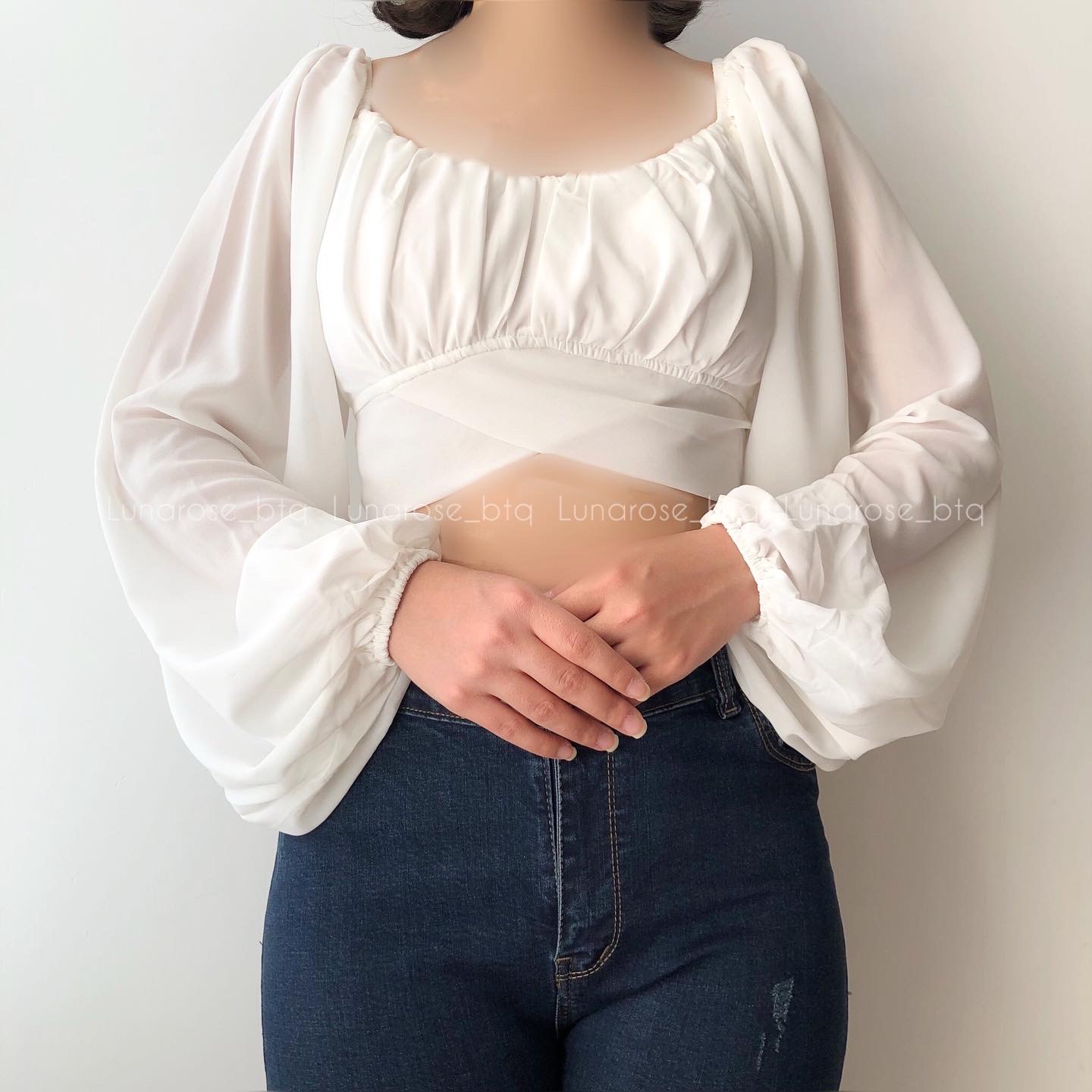 کراپ شومیز عروسکی - Image 3