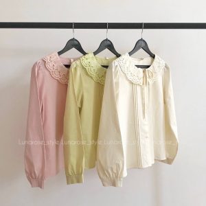 شومیز یقه طرح دار فرشته