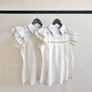 شومیز خامه دوزی یقه دار