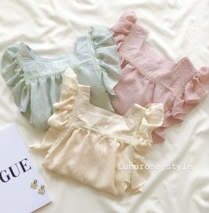 شومیز حریر چین دار