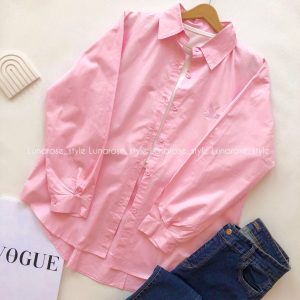 شومیز مانتویی وارداتی رنگی