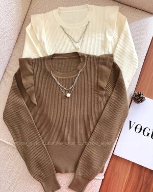 بافت عروسکی سرشانه چیندار