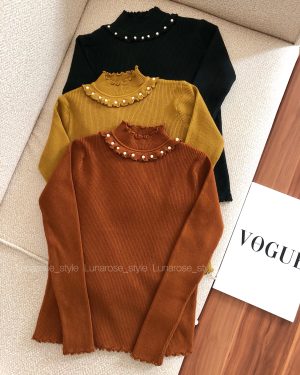 بافت یقه مرواریدی