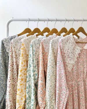 پیراهن گل گلی