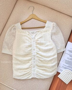 شومیز یقه دلبری