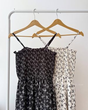 پیراهن بندی گل ریز