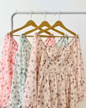 پیراهن گلگلی shein