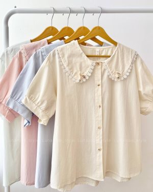 شومیز یقه پاپیونی