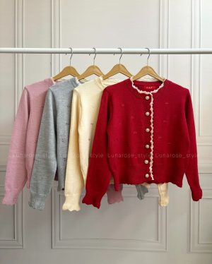 ژاکت بافت گلدوزی